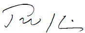 Signature of Senator Tim Kaine